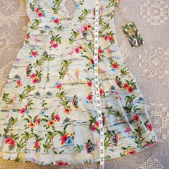 Show Me Your Mumu Barbie Ibiza dress short M EUC - Picture 15 of 16